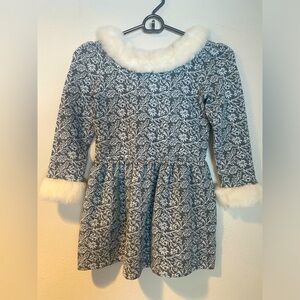 Girls Janie and Jack Long Sleeve Dress